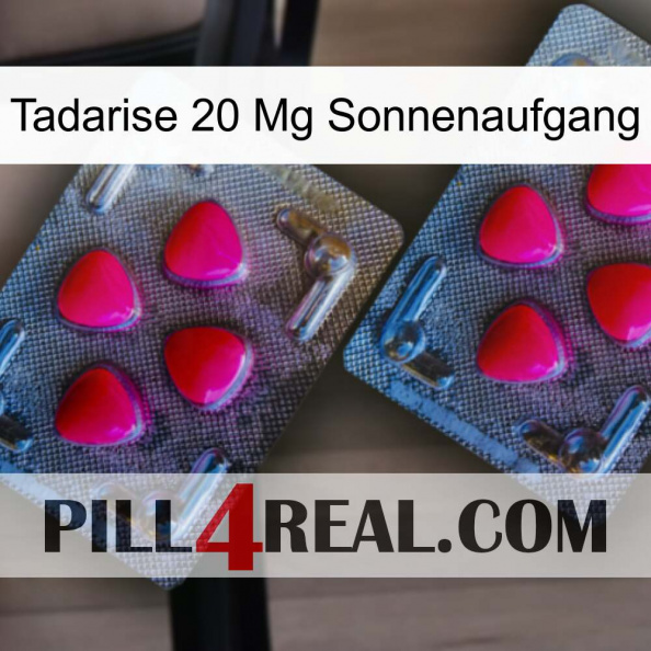 Tadarise 20 Mg Sunrise 14